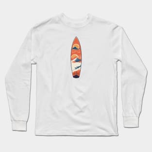 surfboard art, surfing surfer vibes, v11 Long Sleeve T-Shirt